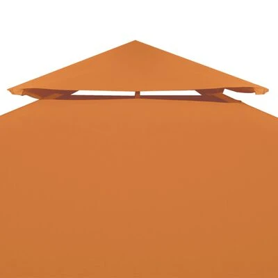 VidaXL Toile de remplacement de belvédère 310 g/m² Orange 3x4 m – Image 3