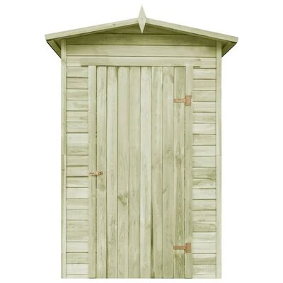 VidaXL Abri de stockage de jardin Bois de pin imprégné – Image 3