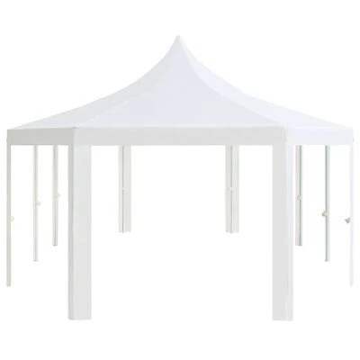 VidaXL Tonnelle 834x448x320 cm Blanc – Image 3