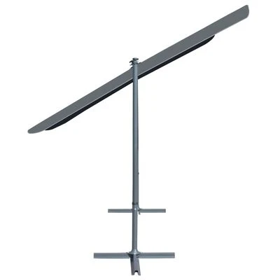 VidaXL Tonnelle avec toit rétractable 350x253x196 cm Anthracite – Image 3