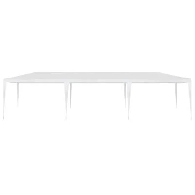 VidaXL Tente de réception 3 x 9 m PE Blanc – Image 3