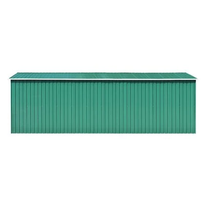 VidaXL Abri de jardin 257x580x181 cm Métal Vert – Image 4