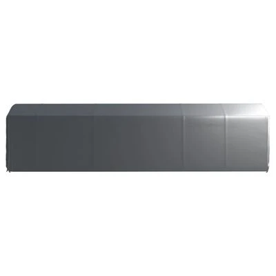 VidaXL Tente de rangement 300x900 cm Acier Gris – Image 4