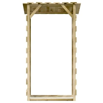 VidaXL Pergolas avec toits 3 pcs 100x90x200 cm Bois de pin imprégné – Image 4