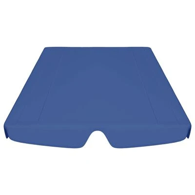 VidaXL Toit de rechange de balançoire Bleu 188/168x110/145 cm – Image 4