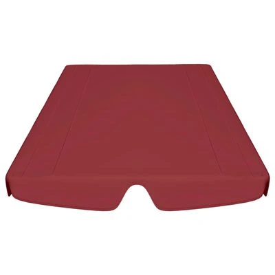 VidaXL Toit de rechange balançoire Bordeaux 150/130x70/105 cm 270 g/m² – Image 4