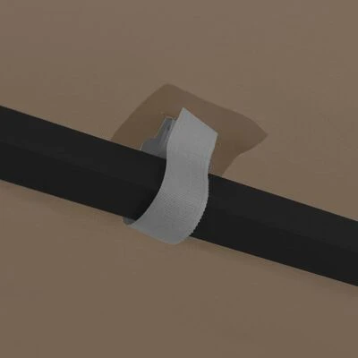 VidaXL Belvédère 3x3 m Taupe – Image 4