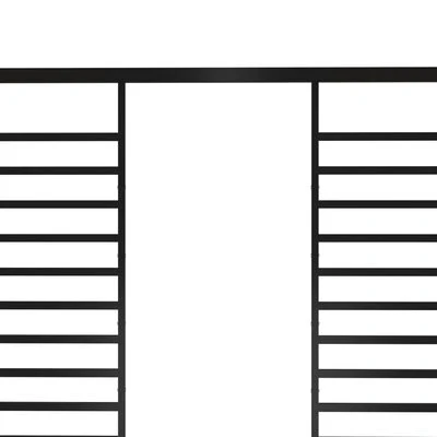 VidaXL Belvédère avec auvent rétractable 4x3x2,3 m Anthracite 180 g/m² – Image 4