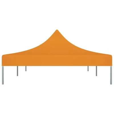VidaXL Toit de tente de réception 6x3 m Orange 270 g/m² – Image 4