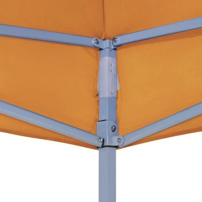 VidaXL Toit de tente de réception 2x2 m Orange 270 g/m² – Image 4