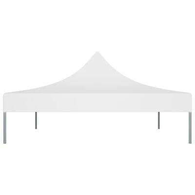 VidaXL Toit de tente de réception 4x3 m Blanc 270 g/m² – Image 4