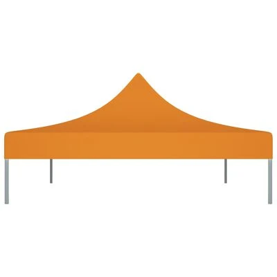 VidaXL Toit de tente de réception 4,5x3 m Orange 270 g/m² – Image 4