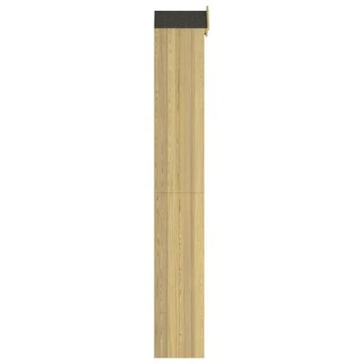 VidaXL Abri à outils de jardin 40x33x222 cm Bois de pin imprégné – Image 4