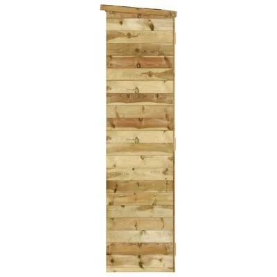 VidaXL Abri à outils de jardin 163x50x171 cm Bois de pin solide – Image 4