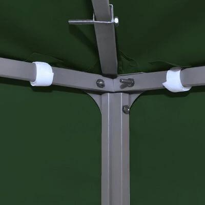 VidaXL Recouvrement de remplacement d'auvent 310 g/m² 3 x 3 m Vert – Image 4