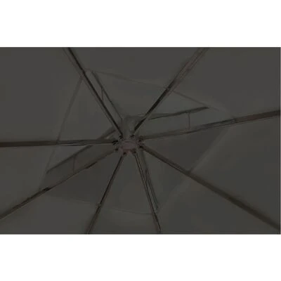 VidaXL Tonnelle avec toit 3x4 m Gris foncé – Image 4