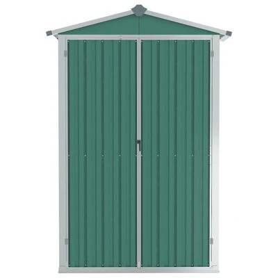 VidaXL Abri de jardin Vert 107,5x46x183 cm Acier galvanisé – Image 4