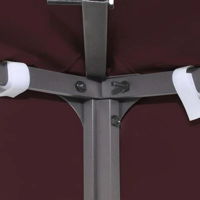 VidaXL Toile supérieure de gazebo 310 g/m² 3x4 m Bordeaux – Image 4