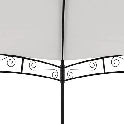 VidaXL Belvédère de jardin 3x3 m Crème 180 g/m² – Image 4
