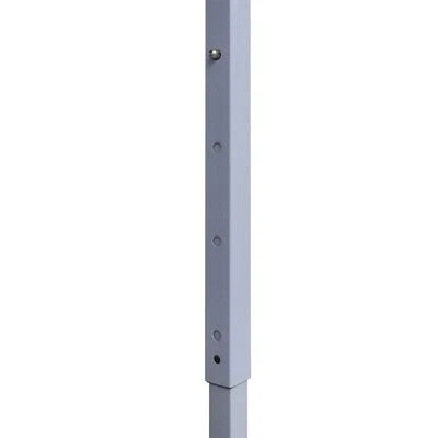VidaXL Tente réception pliable professionnelle 2x2 m Acier Blanc – Image 4