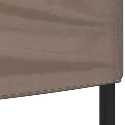 VidaXL Tente de réception pliable Taupe 3x3 m – Image 4