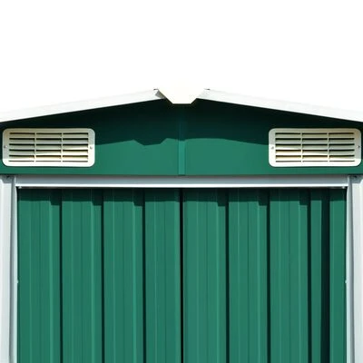 VidaXL Abri de jardin 257x580x181 cm Métal Vert – Image 5
