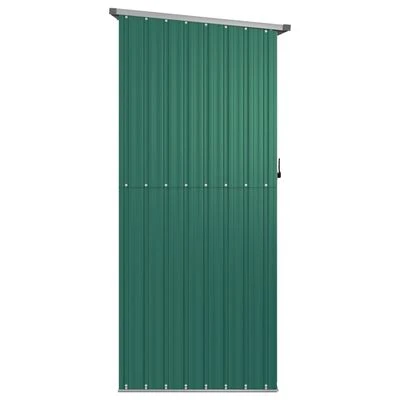 VidaXL Abri à vélos de jardin Vert 180,5x97x209,5 cm Acier galvanisé – Image 5