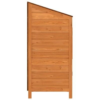 VidaXL Remise de jardin Marron 55x52x112 cm Bois de sapin solide – Image 5