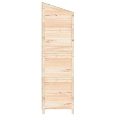 VidaXL Remise de jardin 55x52x174,5 cm Bois de sapin solide – Image 5