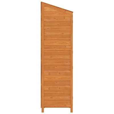 VidaXL Remise de jardin Marron 102x52x174,5 cm Bois de sapin solide – Image 5