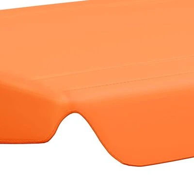VidaXL Toit de rechange balançoire Orange 188/168x110/145 cm 270 g/m² – Image 5