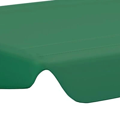 VidaXL Toit de rechange de balançoire Vert 150/130x70/105 cm – Image 5
