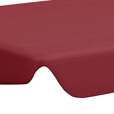 VidaXL Toit de rechange balançoire Bordeaux 150/130x70/105 cm 270 g/m² – Image 5