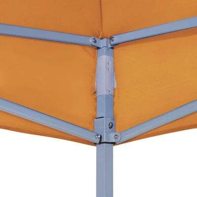 VidaXL Toit de tente de réception 4,5x3 m Orange 270 g/m² – Image 5