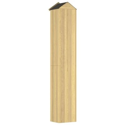 VidaXL Abri à outils de jardin 40x33x222 cm Bois de pin imprégné – Image 5