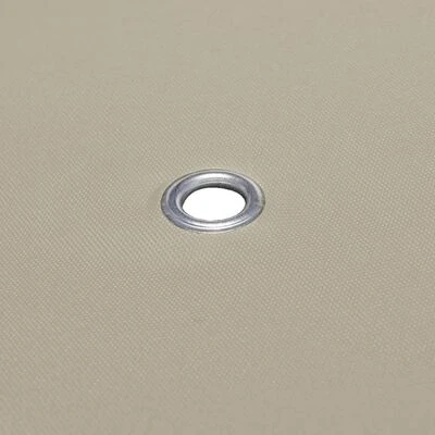 VidaXL Couverture de dessus de belvédère 310 g / m² 4x3 m Beige – Image 5