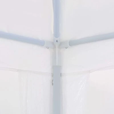 VidaXL Tente de réception 3 x 12 m PE Blanc – Image 5