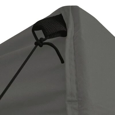 VidaXL Belvédère pliable avec 4 parois 5x5 m Anthracite – Image 5