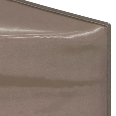 VidaXL Tente de réception pliable Taupe 2x2 m – Image 5
