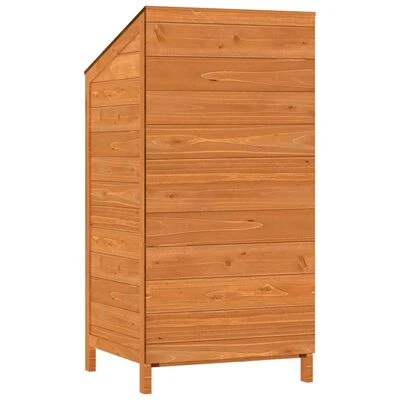 VidaXL Remise de jardin Marron 55x52x112 cm Bois de sapin solide – Image 6