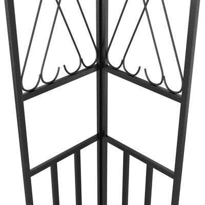 VidaXL Tonnelle avec guirlande lumineuse à LED 3x3 m Taupe Tissu – Image 6