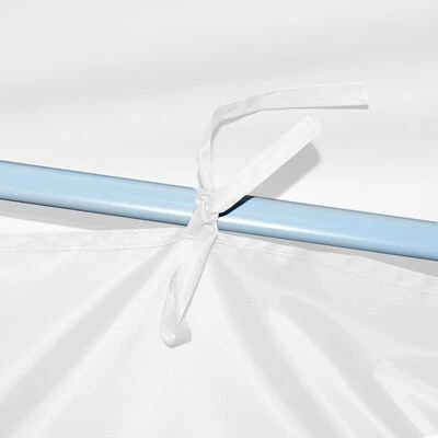 VidaXL Tente de réception escamotable pliable avec 5 parois 3x9m Blanc – Image 6